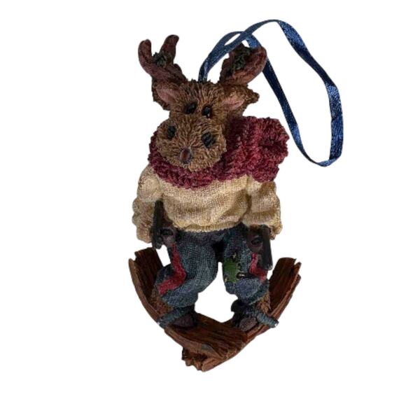Boyds Collection Murdock Mufflemoose Second Thoughts 2001 Ornament with Box - Picture 2 of 4